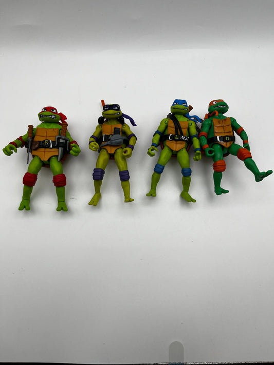 TMNT 2023 Full Set Leonardo, Raphael, Michelangelo, Donatello FRENLY BRICKS - Open 7 Days