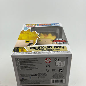 Funko POP! Animation Naruto Shippuden - Naruto (Six Path) #186 - Special Edition FRENLY BRICKS - Open 7 Days