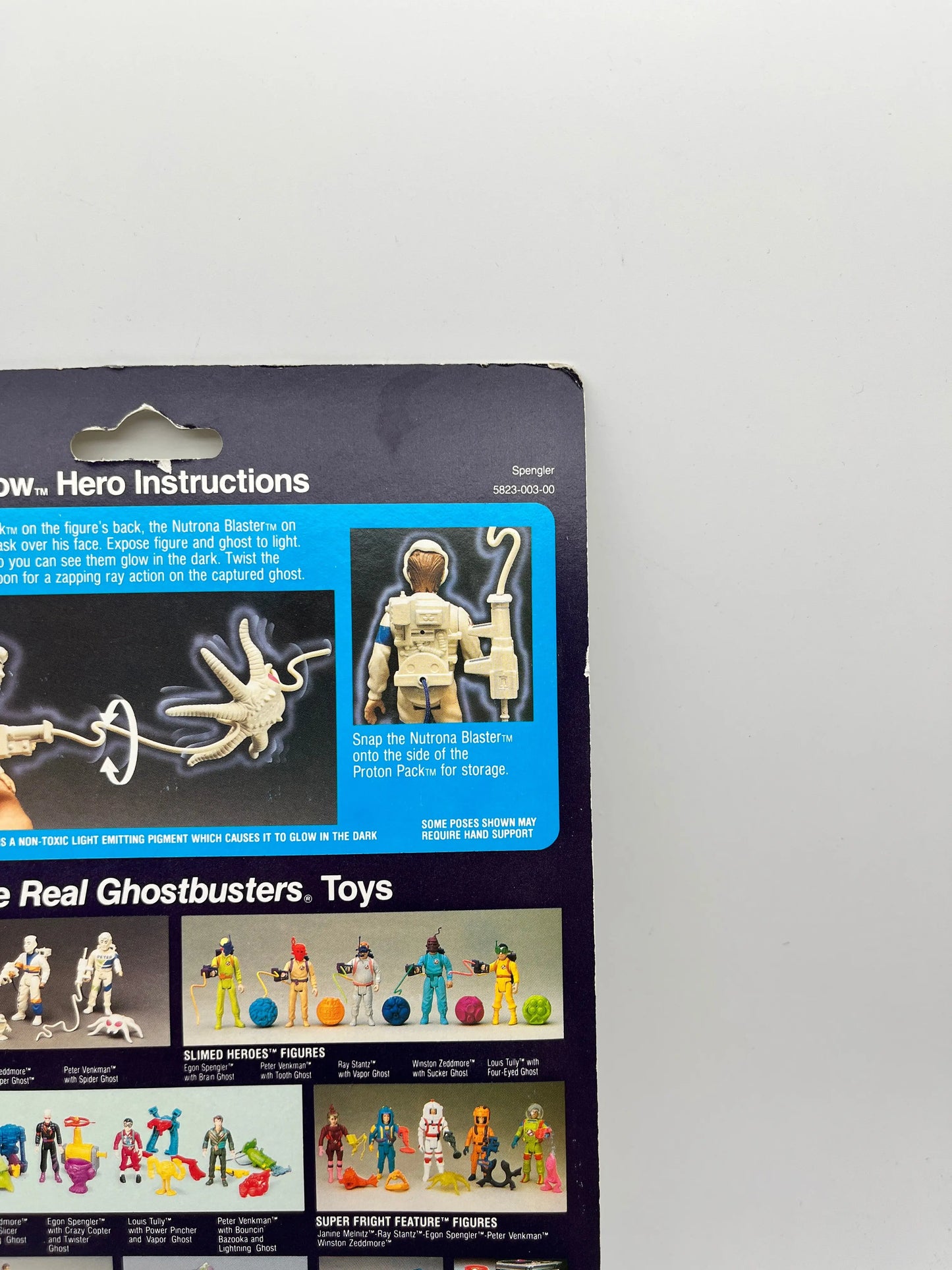Kenner The Real Ghostbusters: Ecto-Glow Heroes - Egon Spengler and Jail Jaw - Sealed FRENLY BRICKS - Open 7 Days