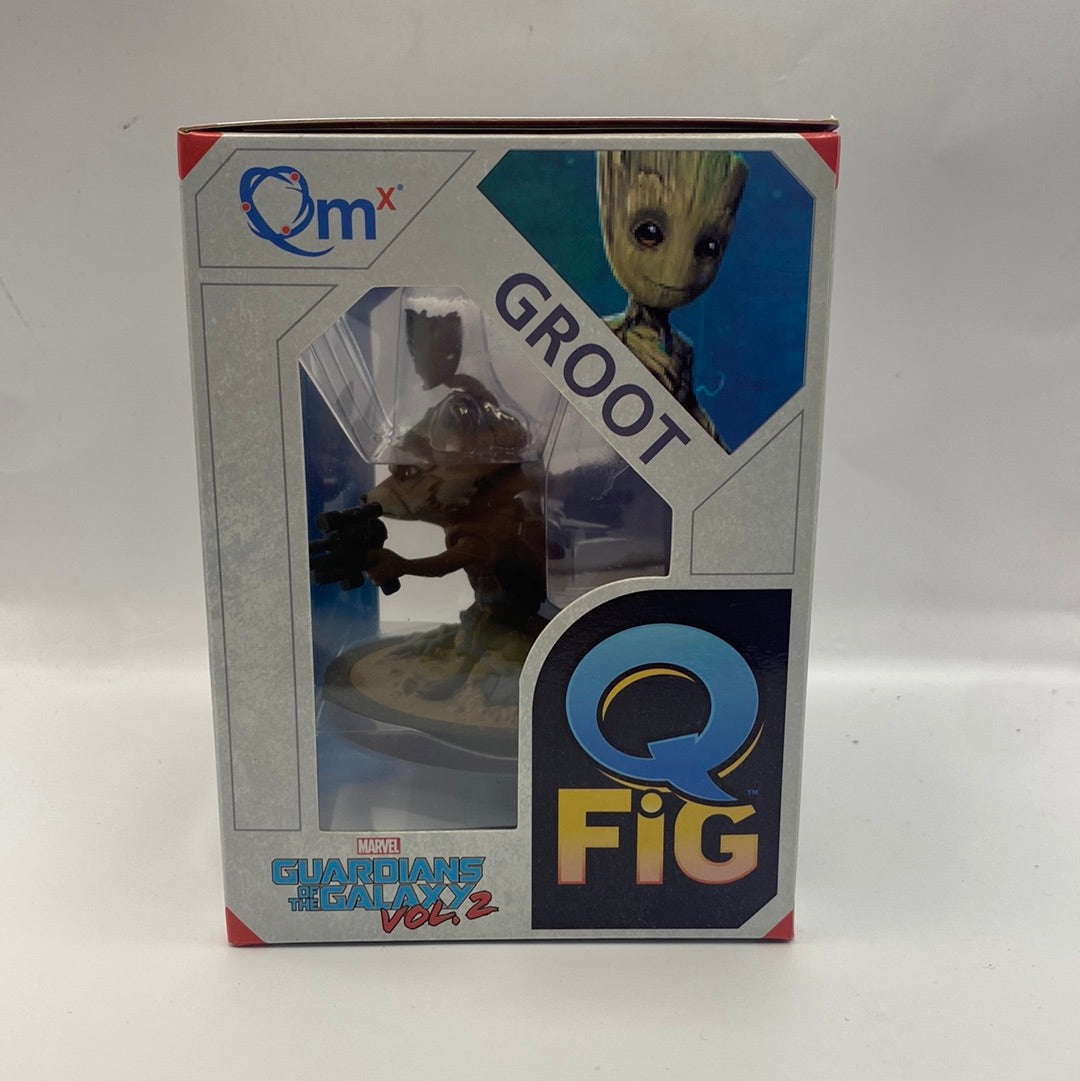 Marvel Guardians of The Galaxy Vol 2 QFig Rocket And Groot Figure Statue FRENLY BRICKS - Open 7 Days