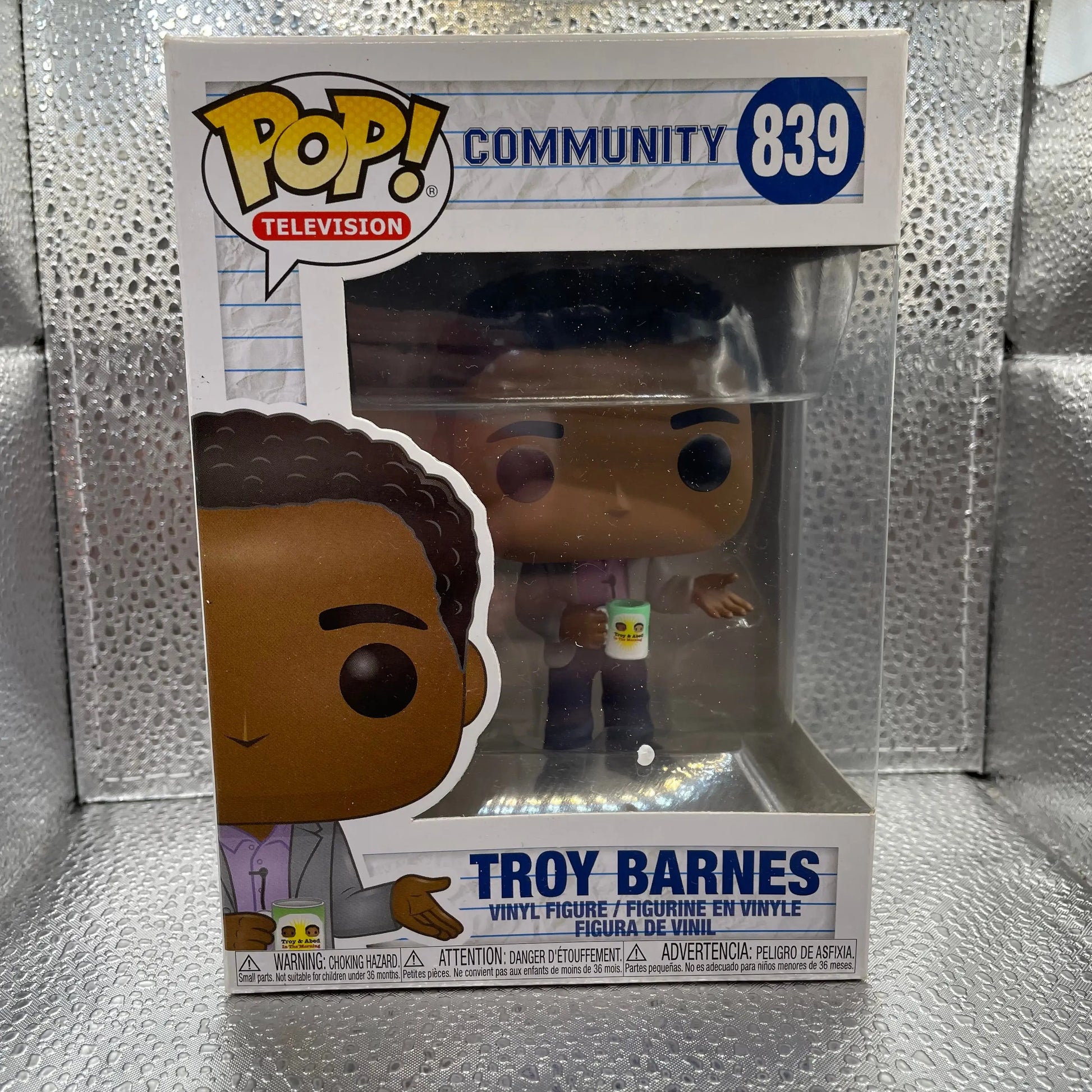 Troy Barnes #839 Funko Pop! Vinyl (Vaulted) Community FRENLY BRICKS - Open 7 Days