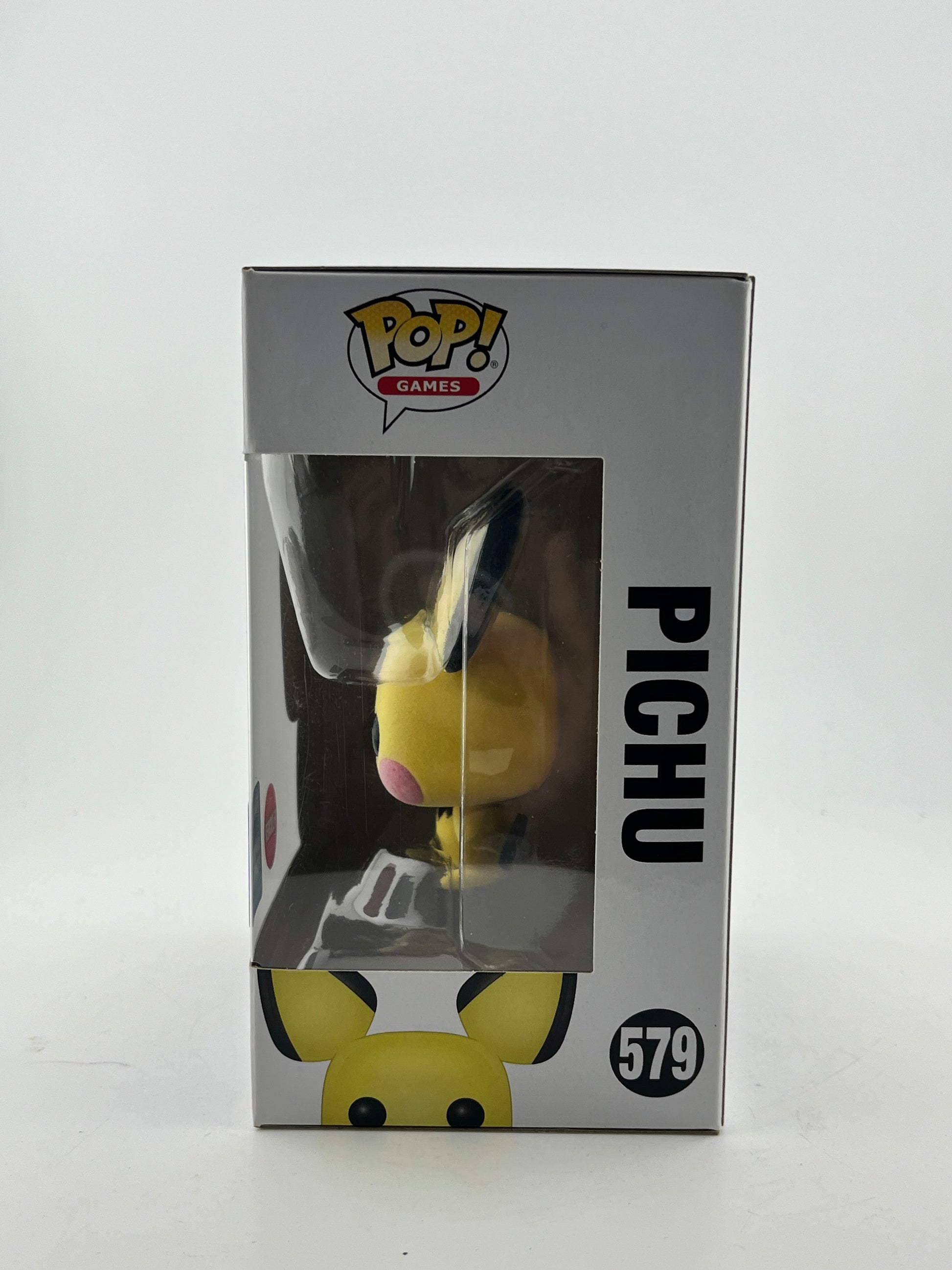 Funko POP! Games Pokémon - Pichu #579 - Flocked 2020 Limited Edition Exclusive FRENLY BRICKS - Open 7 Days