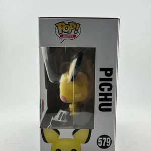 Funko POP! Games Pokémon - Pichu #579 - Flocked 2020 Limited Edition Exclusive FRENLY BRICKS - Open 7 Days