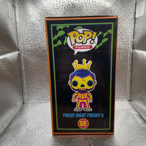 Fright Night Freddy II (2) Freddy Funko Black Light Pop SE Rare Damaged 1700pcs FRENLY BRICKS - Open 7 Days