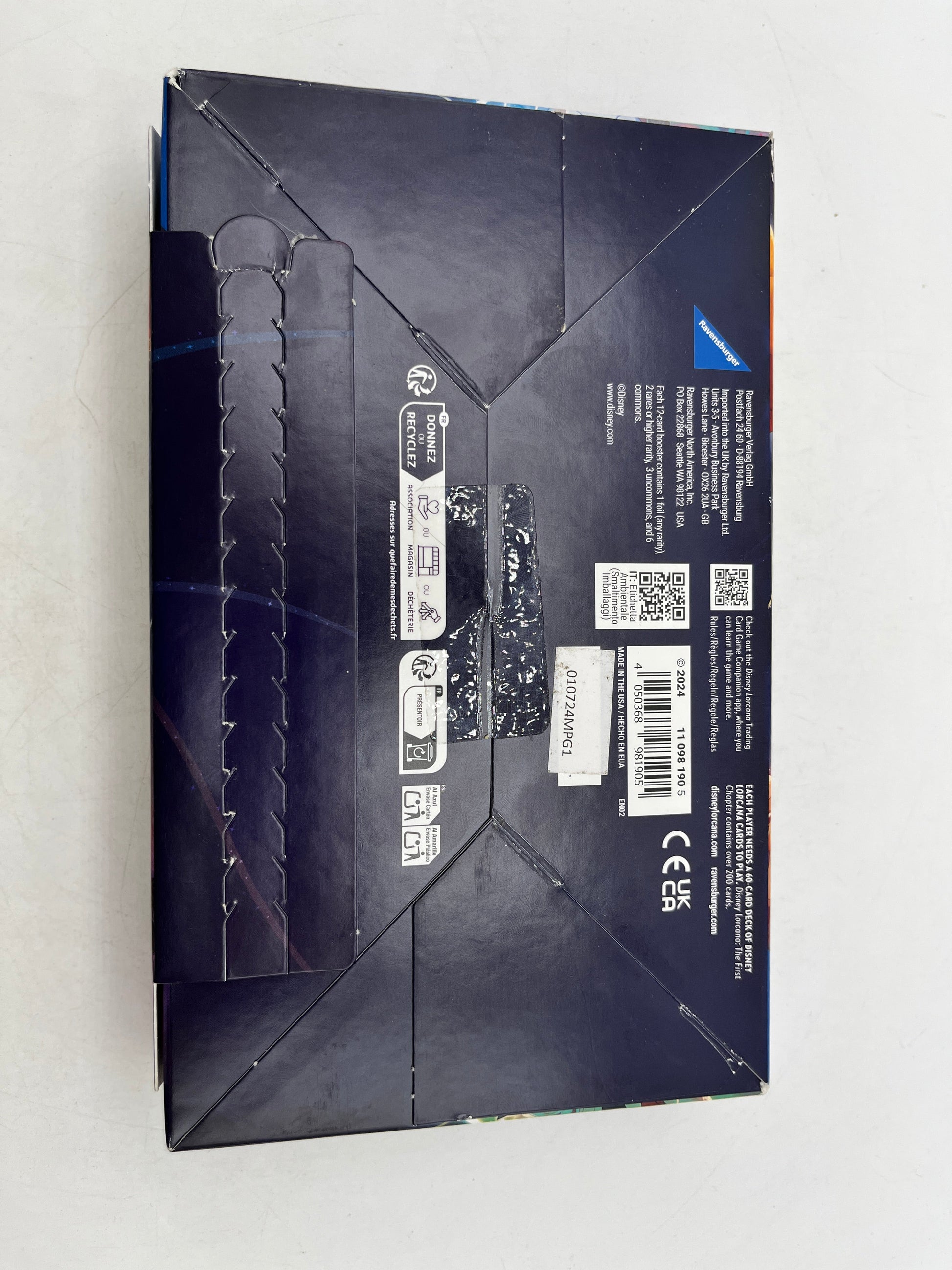 Disney Lorcana TCG The First Chapter Sealed Booster Box - 24 Packs FRENLY BRICKS - Open 7 Days