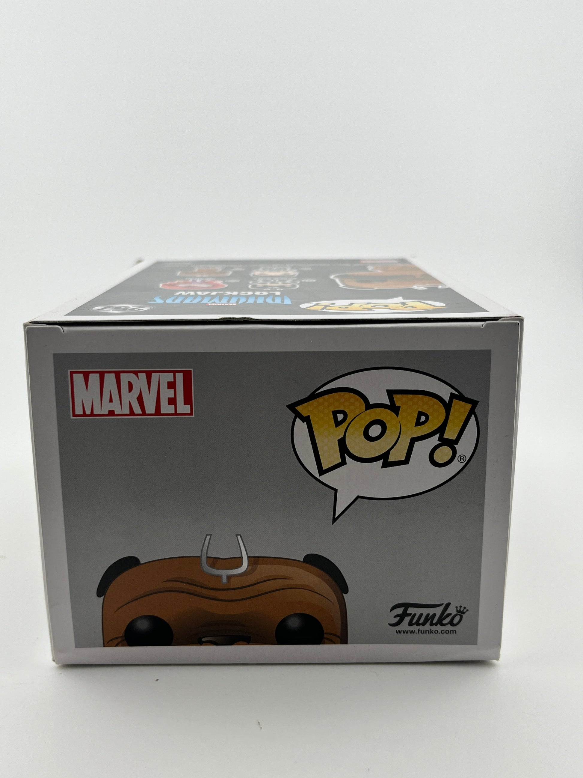 Funko POP! Marvel In Humans - Lockjaw #257 - Flocked 2017 Fall Exclusive FRENLY BRICKS - Open 7 Days