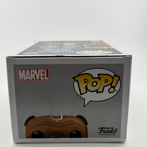 Funko POP! Marvel In Humans - Lockjaw #257 - Flocked 2017 Fall Exclusive FRENLY BRICKS - Open 7 Days
