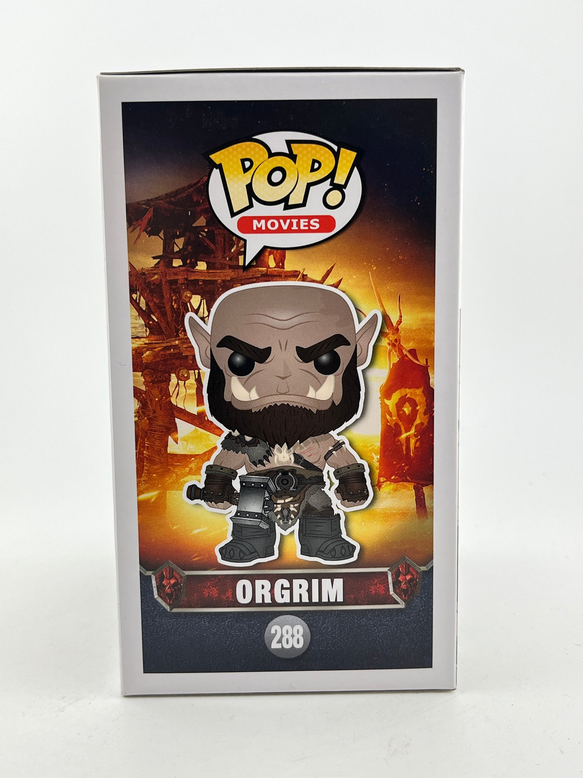 Funko POP! Movies Warcraft - Orgrim #288 - Vinyl Collectable FRENLY BRICKS - Open 7 Days