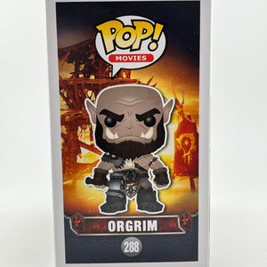Funko POP! Movies Warcraft - Orgrim #288 - Vinyl Collectable FRENLY BRICKS - Open 7 Days