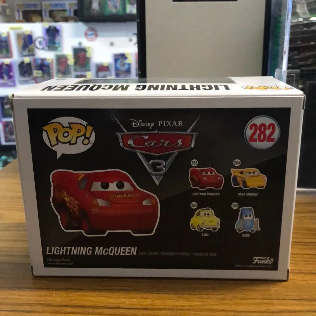 Funko POP! Disney Pixar Cars Lightning McQueen Grey #282 Vinyl Figure FRENLY BRICKS - Open 7 Days