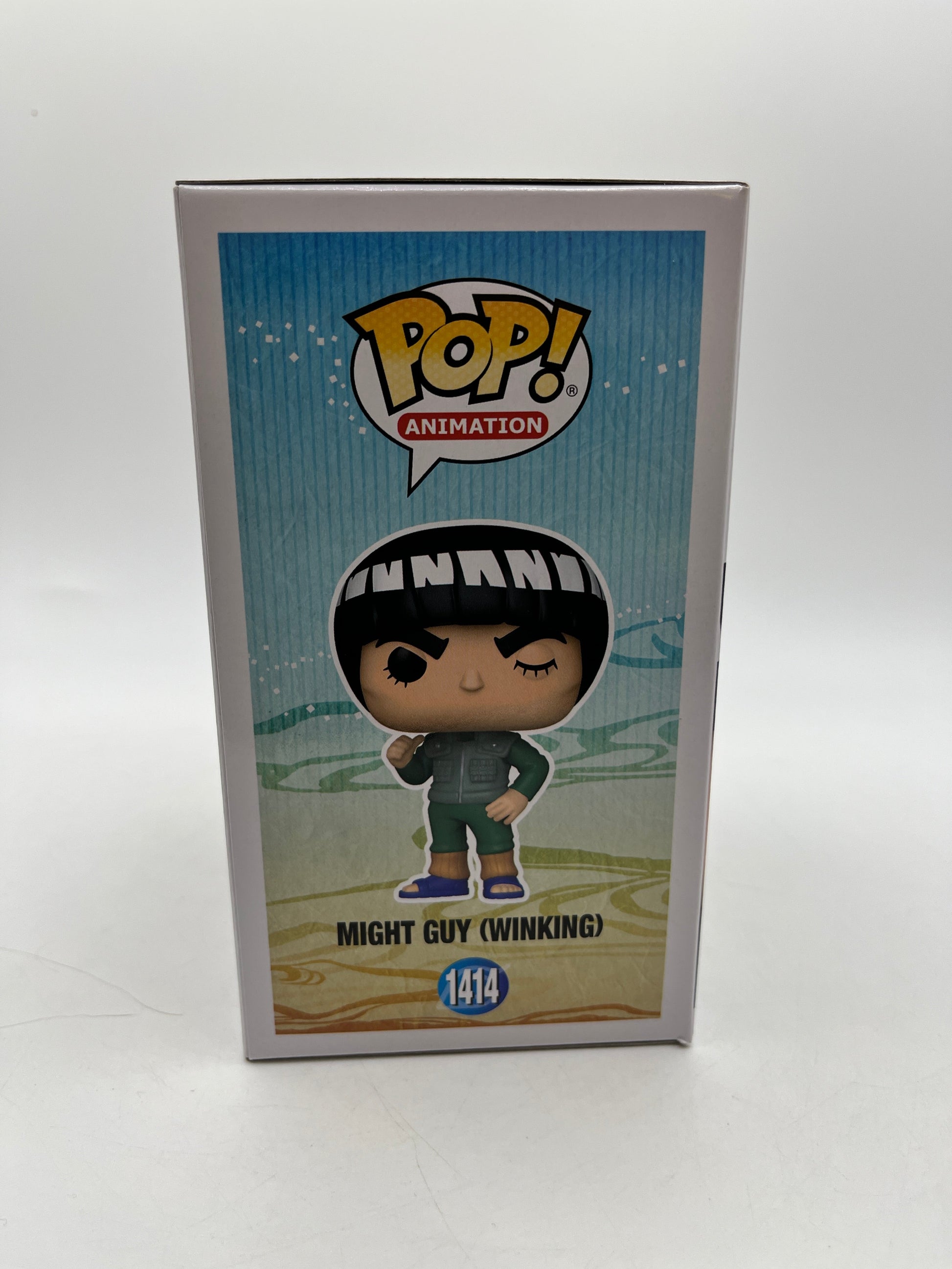 Funko POP! Animation Naruto Shippuden- Might Guy (Winking) #1414 - Vinyl Collectable FRENLY BRICKS - Open 7 Days
