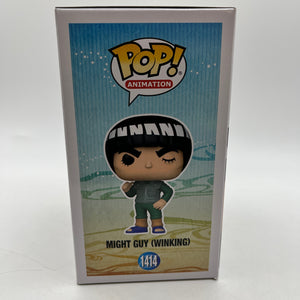 Funko POP! Animation Naruto Shippuden- Might Guy (Winking) #1414 - Vinyl Collectable FRENLY BRICKS - Open 7 Days