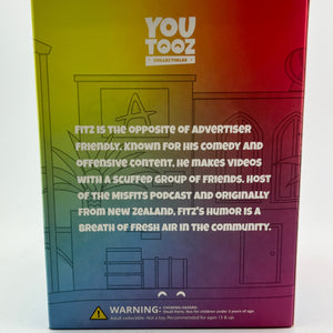 YouTooz Collectibles - Fitz #1 - Vinyl Collectable - Rainbow FRENLY BRICKS - Open 7 Days