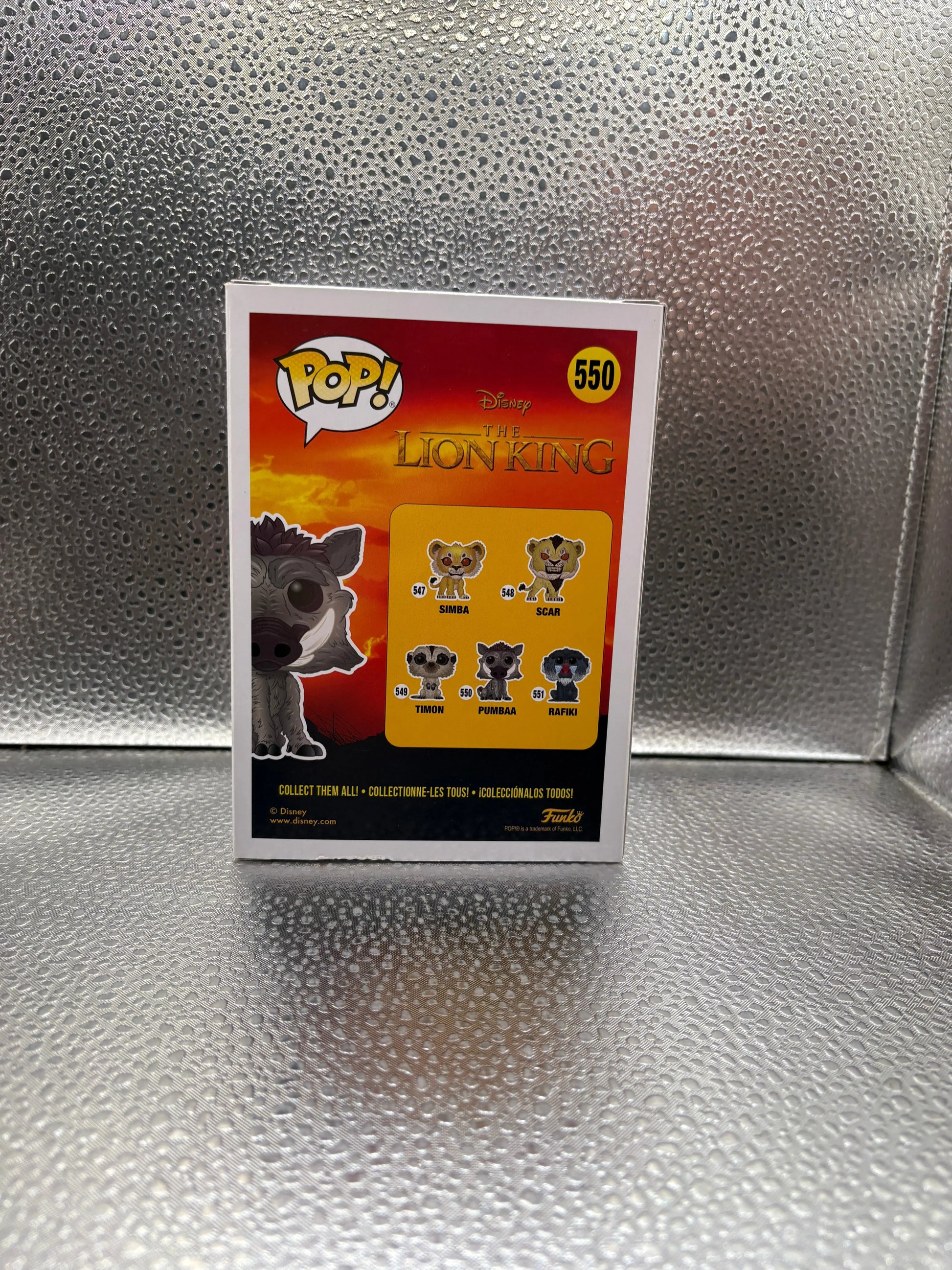 FUNKO Pop Vinyl Pumbaa #550 FRENLY BRICKS - Open 7 Days