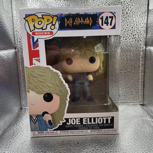 "Funko Pop! Rocks #147 Def Leppard Joe Elliott FRENLY BRICKS - Open 7 Days