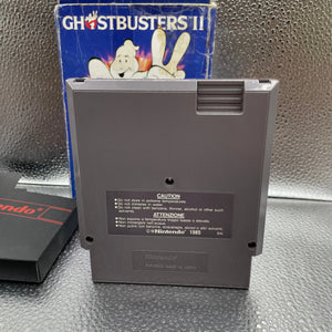 Ghostbusters II 2 Nintendo Entertainment System NES Game + Original Box Working FRENLY BRICKS - Open 7 Days