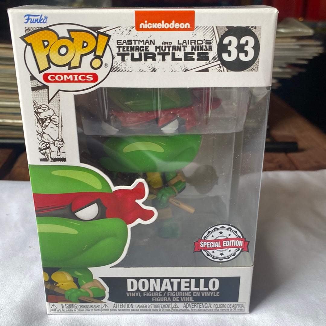 Funko POP! Donatello #33 FRENLY BRICKS - Open 7 Days