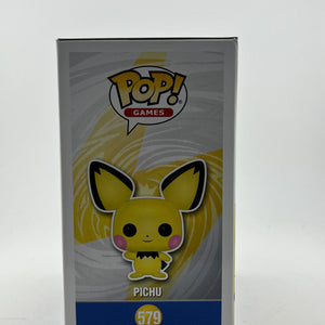 Funko POP! Games Pokémon - Pichu #579 - Flocked 2020 Limited Edition Exclusive FRENLY BRICKS - Open 7 Days