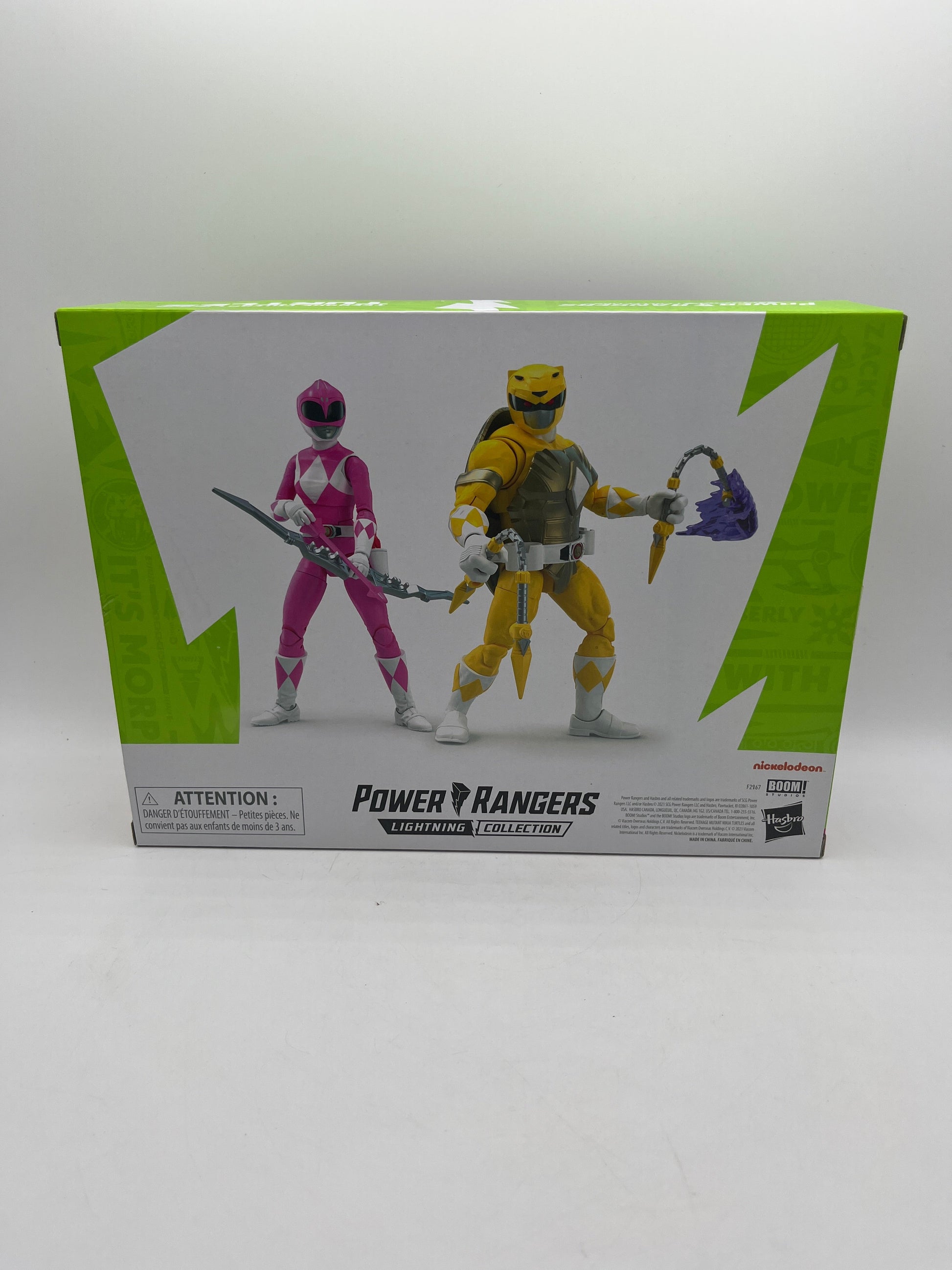 Power Rangers X TMNT Lightning Collection Morphed April ONeil & Michelangelo NIB FRENLY BRICKS - Open 7 Days