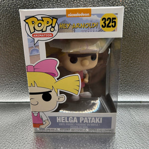 Funko Pop #325 Animation Hay Arnold Hilga Pataki FRENLY BRICKS - Open 7 Days