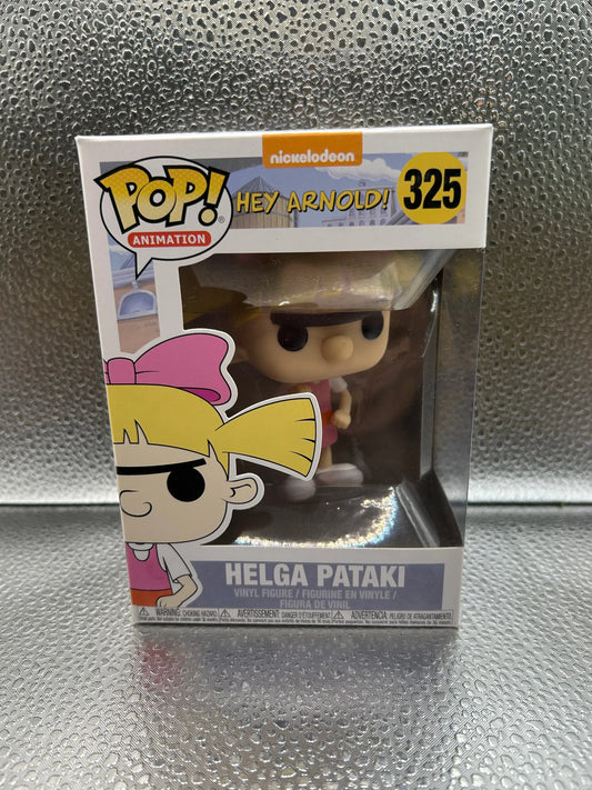 Funko Pop #325 Animation Hay Arnold Hilga Pataki FRENLY BRICKS - Open 7 Days