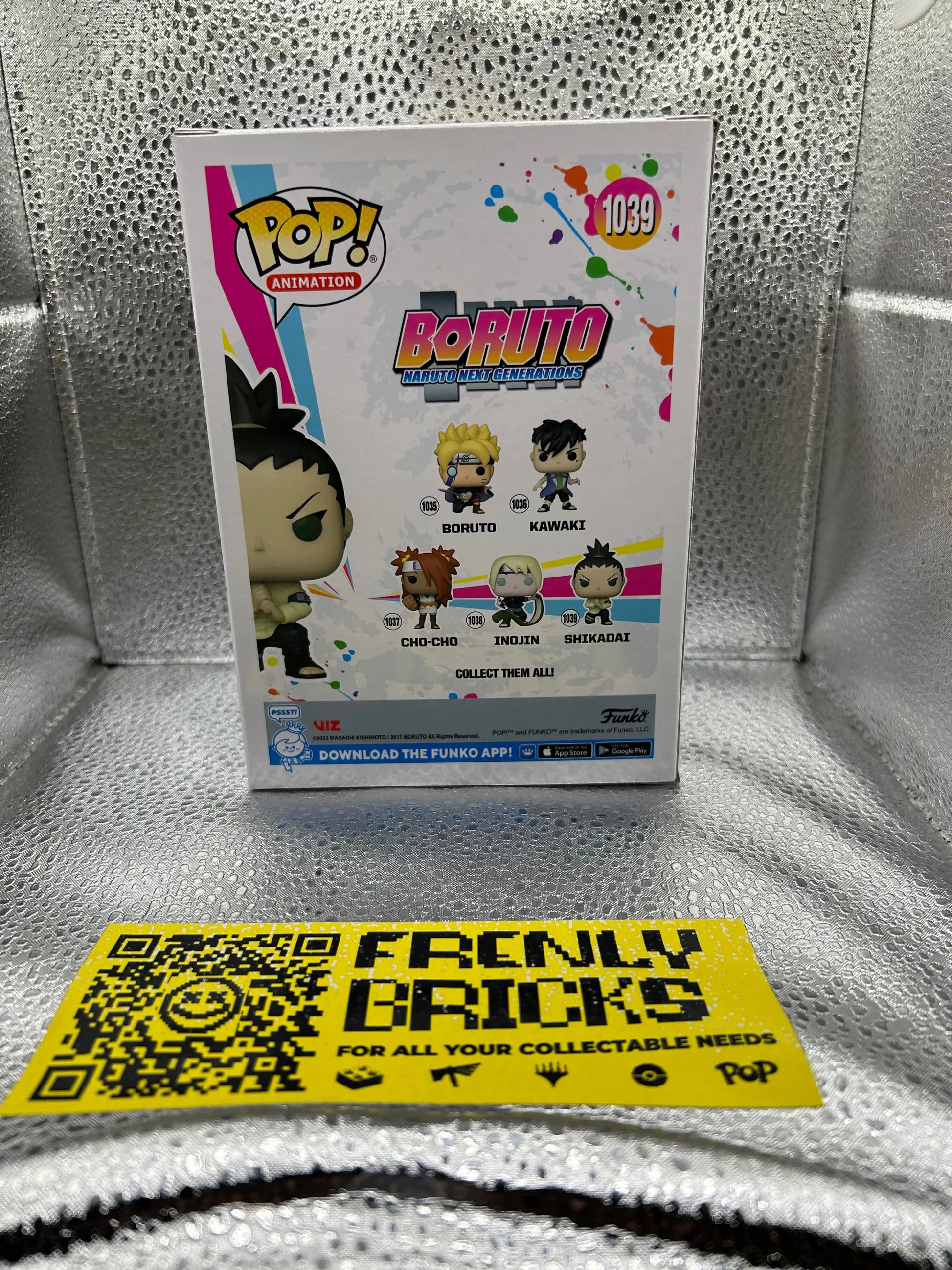 Pop Vinyl Boruto #1039 Shikadai FRENLY BRICKS - Open 7 Days