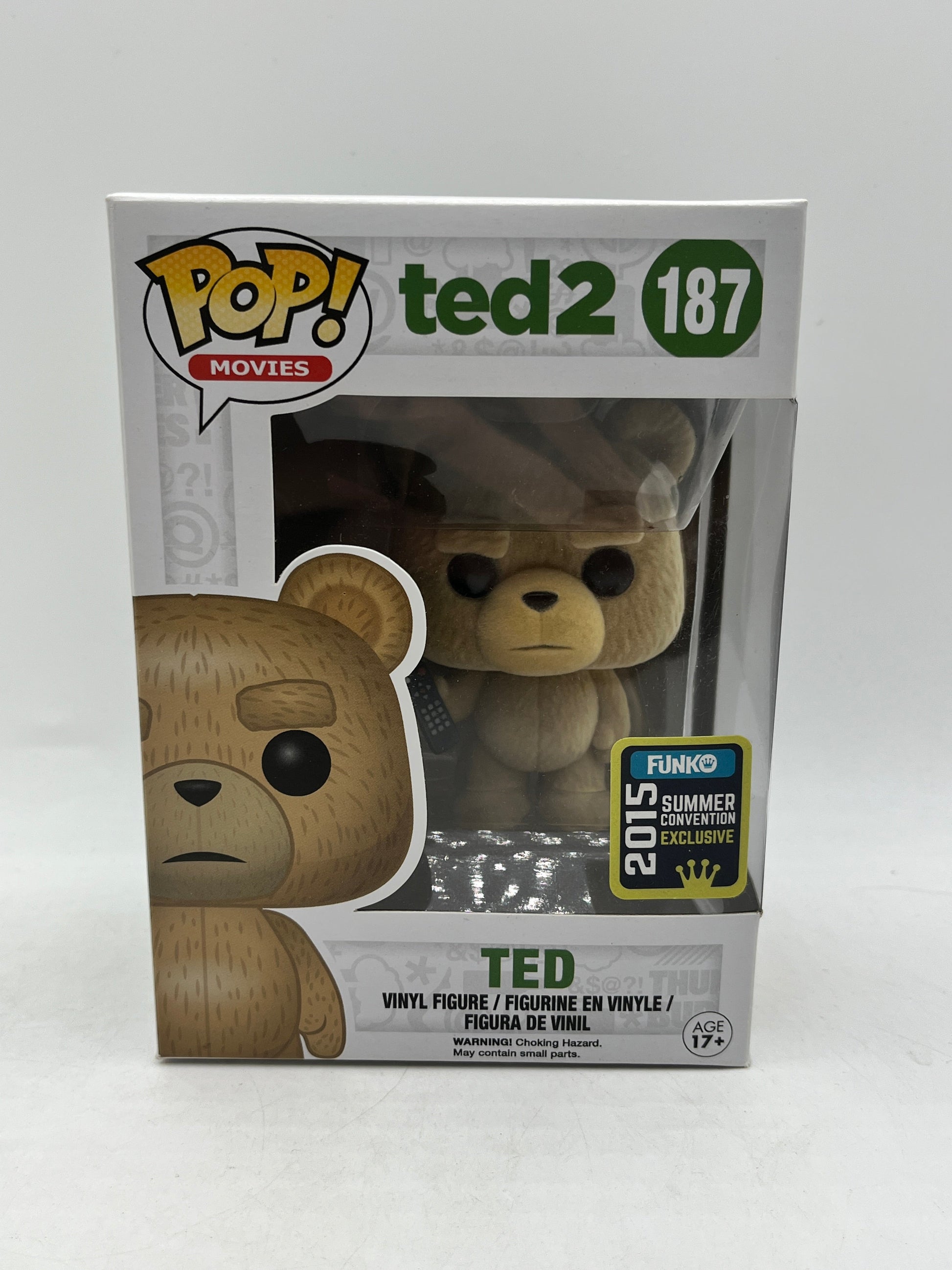 Funko POP! Movies Ted2 - Ted #187 - 2015 Convention Exclusive FRENLY BRICKS - Open 7 Days