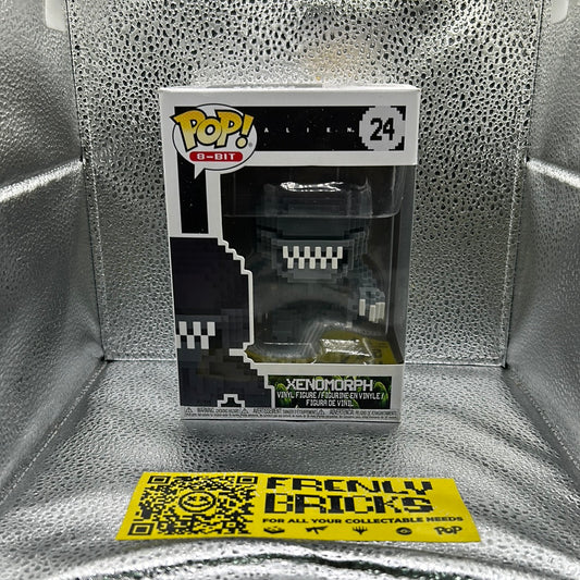 Pop Vinyl #24 8-Bit Xenonorph Alien FRENLY BRICKS - Open 7 Days