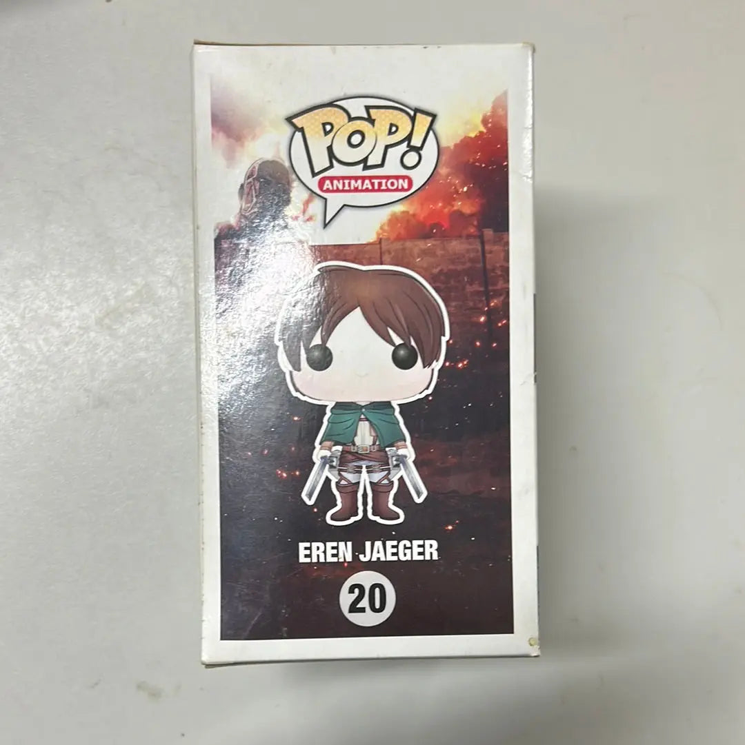 Pop Vinyl #20 Eren Jaeger FRENLY BRICKS - Open 7 Days