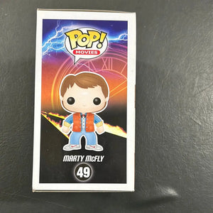 Funko Back to The Future Marty McFly Pop! Vinyl #49 FRENLY BRICKS - Open 7 Days