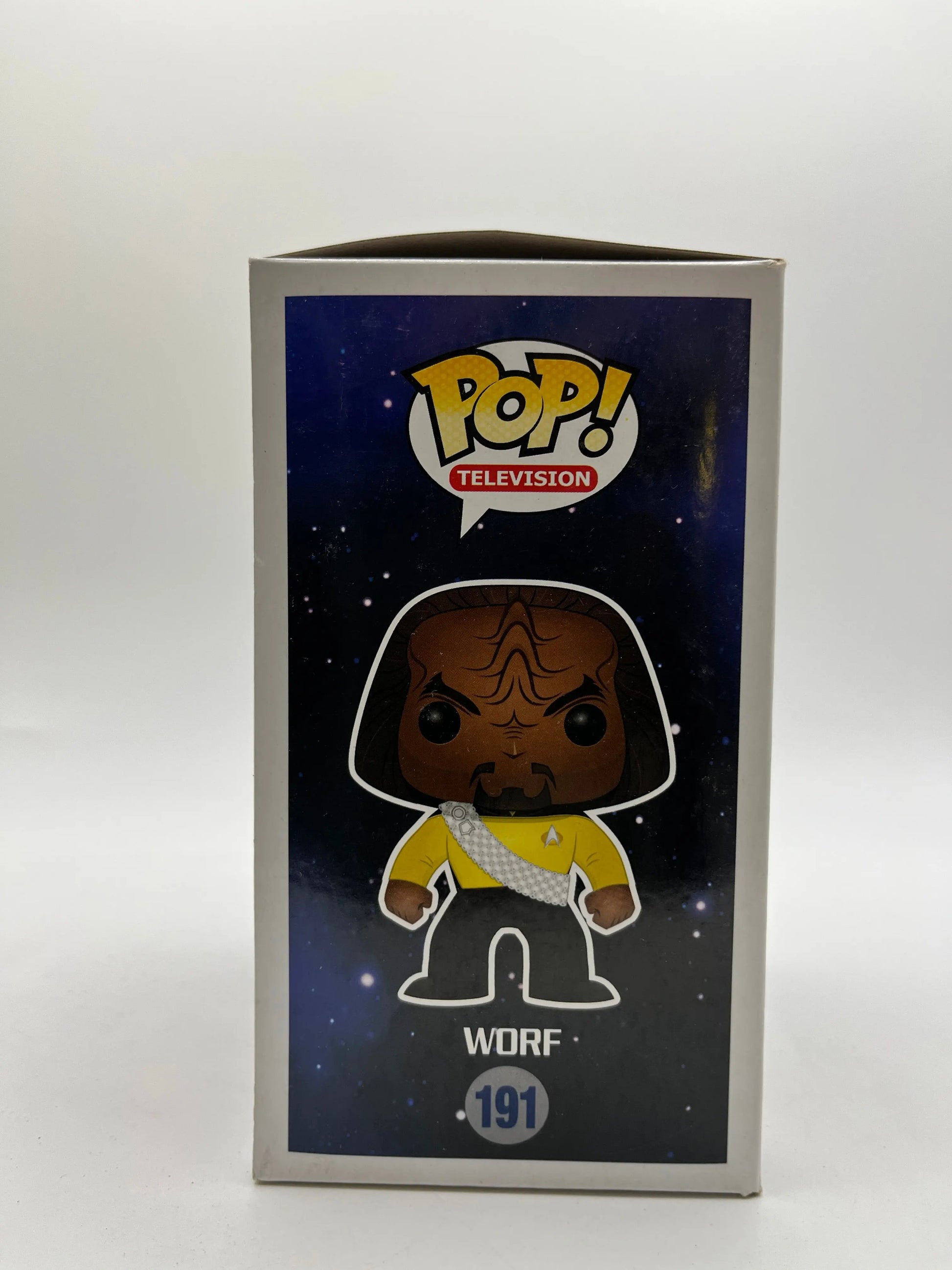 Funko POP! Television Star Trek The Next Generation Worf #191 - Collectable FRENLY BRICKS - Open 7 Days