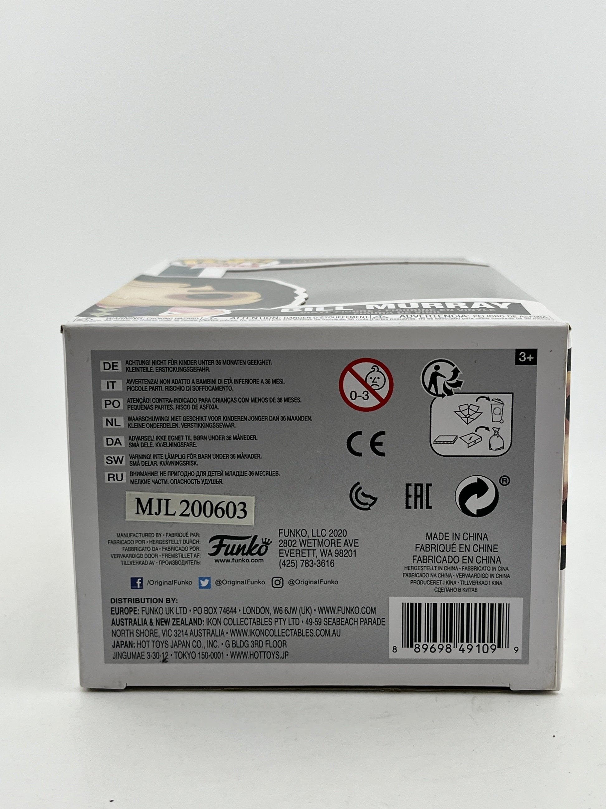 Funko POP! Movies Zombieland - Bill Murray #1000 - Vinyl Collectable FRENLY BRICKS - Open 7 Days