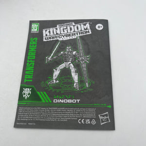 Hasbro Transformers War for Cybertron: Dinobot Voyager Class Action Figure FRENLY BRICKS - Open 7 Days