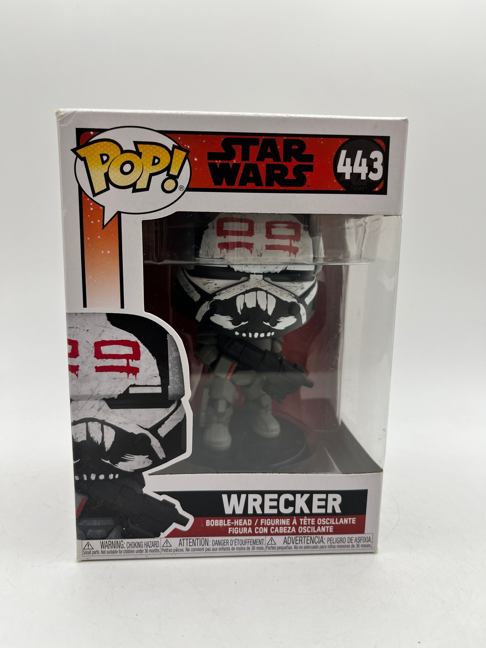 Funko POP! Star Wars Bad Batch - Wrecker #443 - Vinyl Collectable FRENLY BRICKS - Open 7 Days