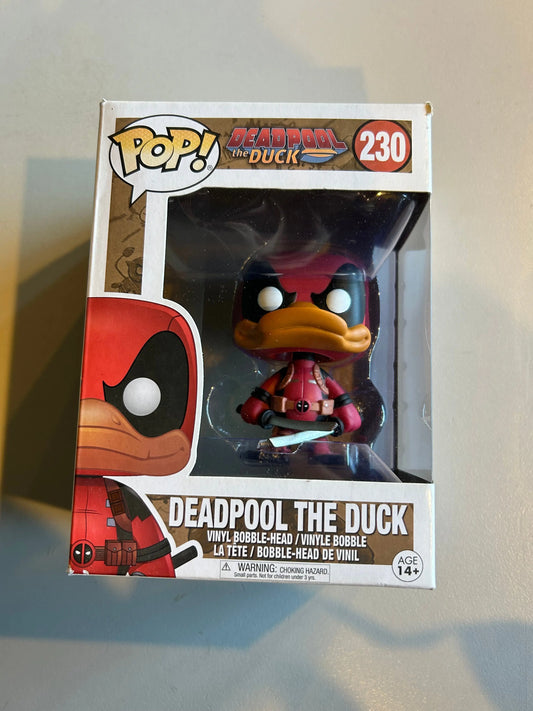 Pop Vinyl DeadPool The Duck #230 FRENLY BRICKS - Open 7 Days