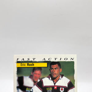 Fast Action Eric Rush Autograph - Rugby Superstars NZ Rugby Union #93 FRENLY BRICKS - Open 7 Days