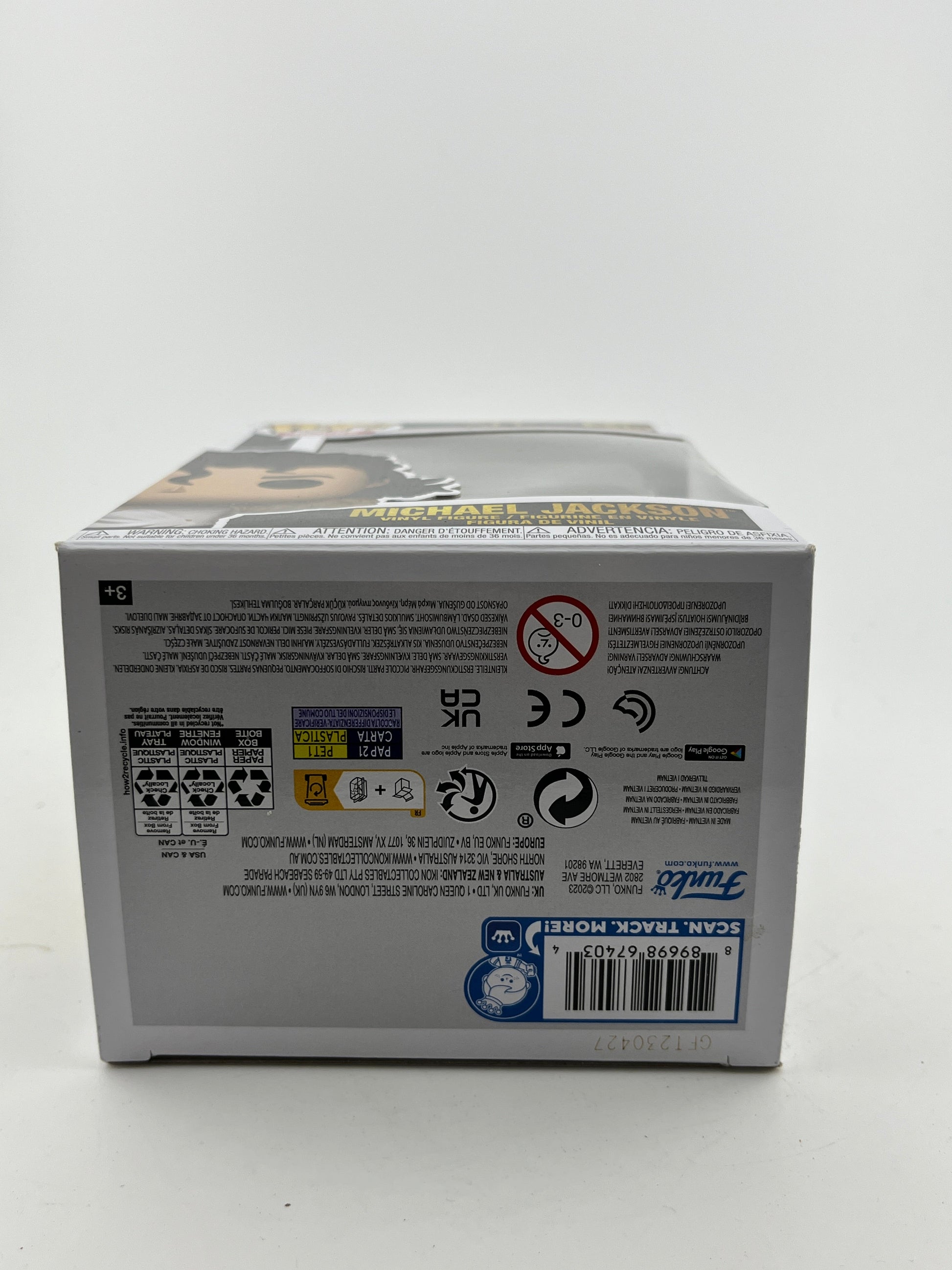 Funko POP! Rocks MJ - Micheal Jackson #346 - Vinyl Collectable FRENLY BRICKS - Open 7 Days