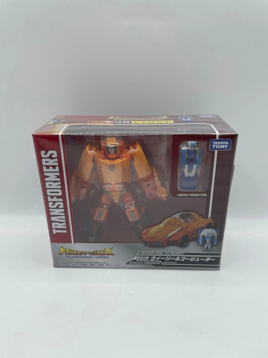 Takara Tomy Transformers Legends LG29 Wheelie & Goshooter  Super Car Head Master FRENLY BRICKS - Open 7 Days