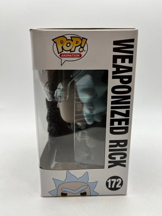 Funko POP! Animation Rick And Morty Weaponized Rick #172 - Vinyl Collectable FRENLY BRICKS - Open 7 Days