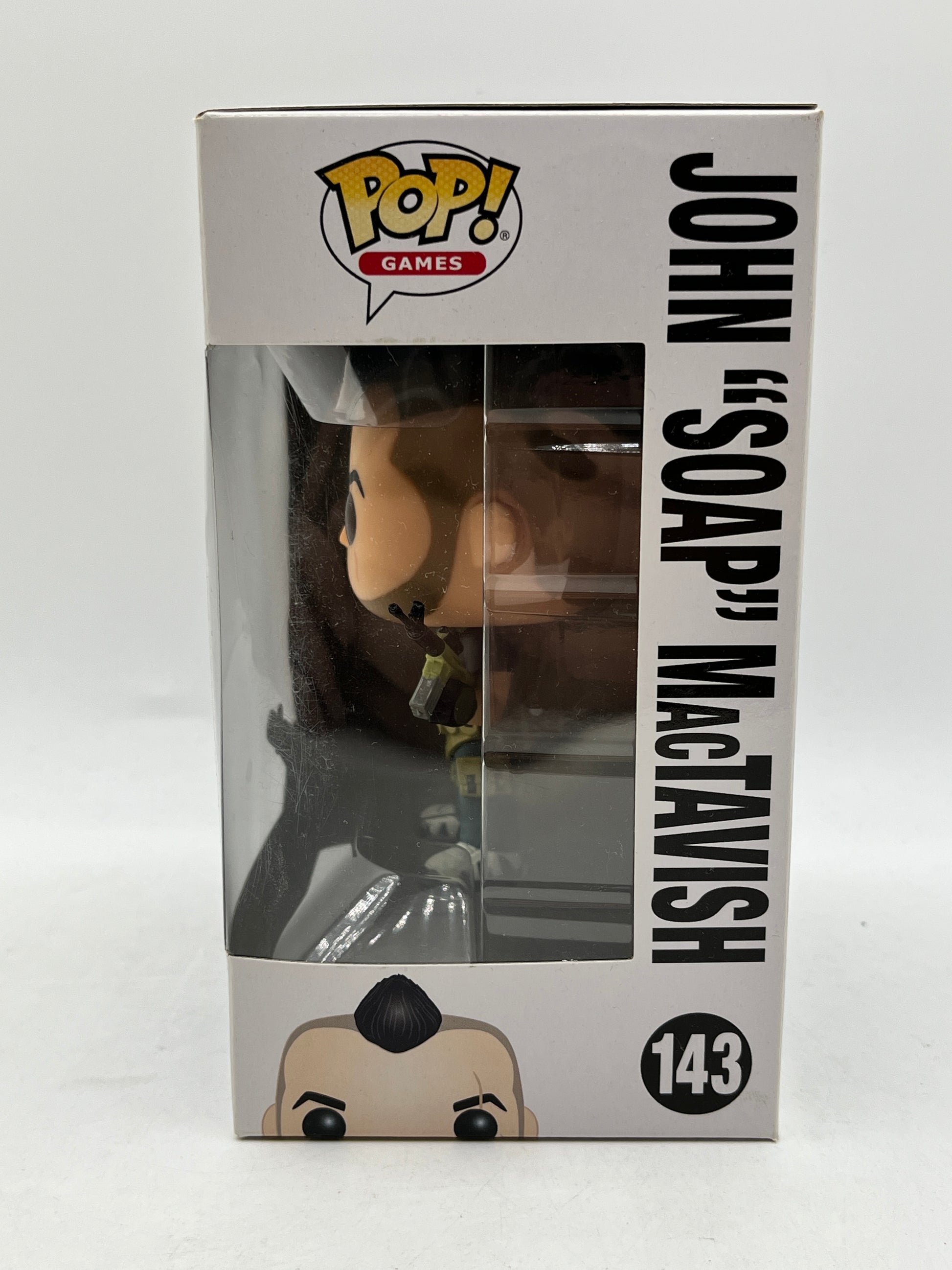 Funko POP! Games - Call Of Duty - John “Soap” McTavish #143 - Vinyl Collectable