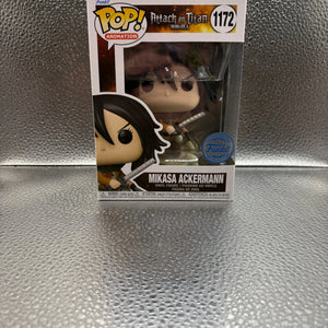 Funko pop Vinyl #1172 Attack On Titan Mikasa Ackermann FRENLY BRICKS - Open 7 Days