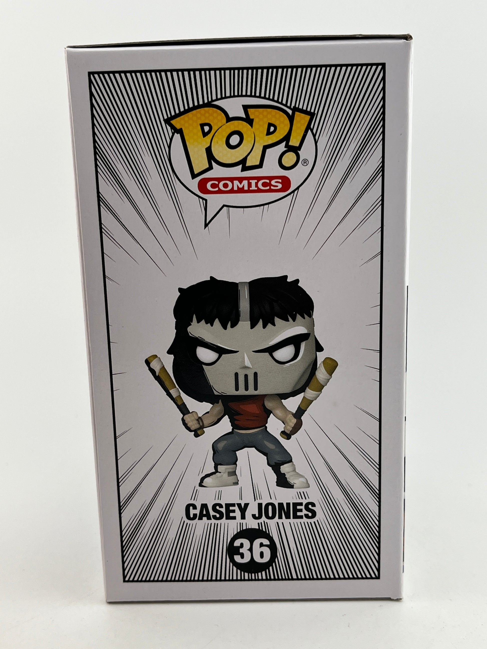 Funko POP! Comics Eastman and Lairds TMNT - Casey Jones #36 - Special Edition FRENLY BRICKS - Open 7 Days