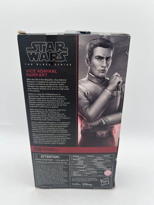 Star Wars Black Series Vice Admiral Rampart The Bad Batch 6 Inch Action Figure FRENLY BRICKS - Open 7 Days