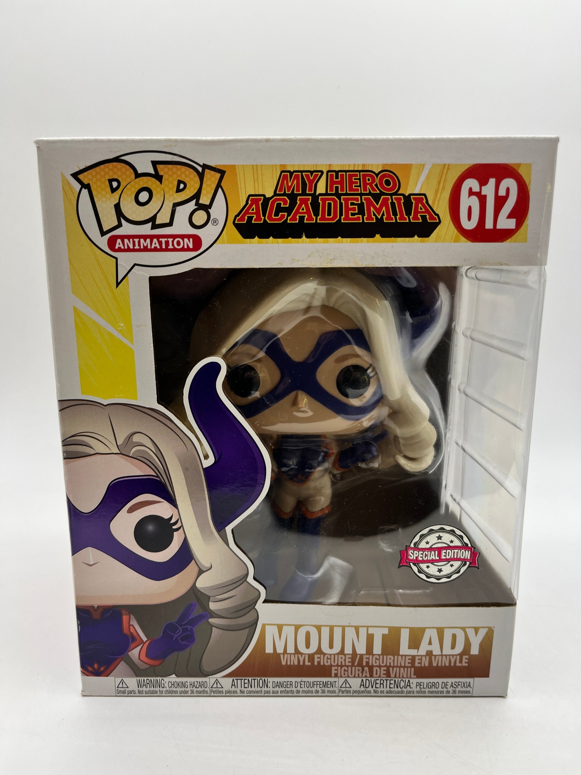 Funko POP! Animation My Hero Academia - Mount Lady #612 6” - Special Edition FRENLY BRICKS - Open 7 Days