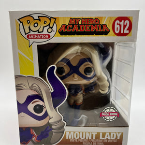 Funko POP! Animation My Hero Academia - Mount Lady #612 6” - Special Edition FRENLY BRICKS - Open 7 Days
