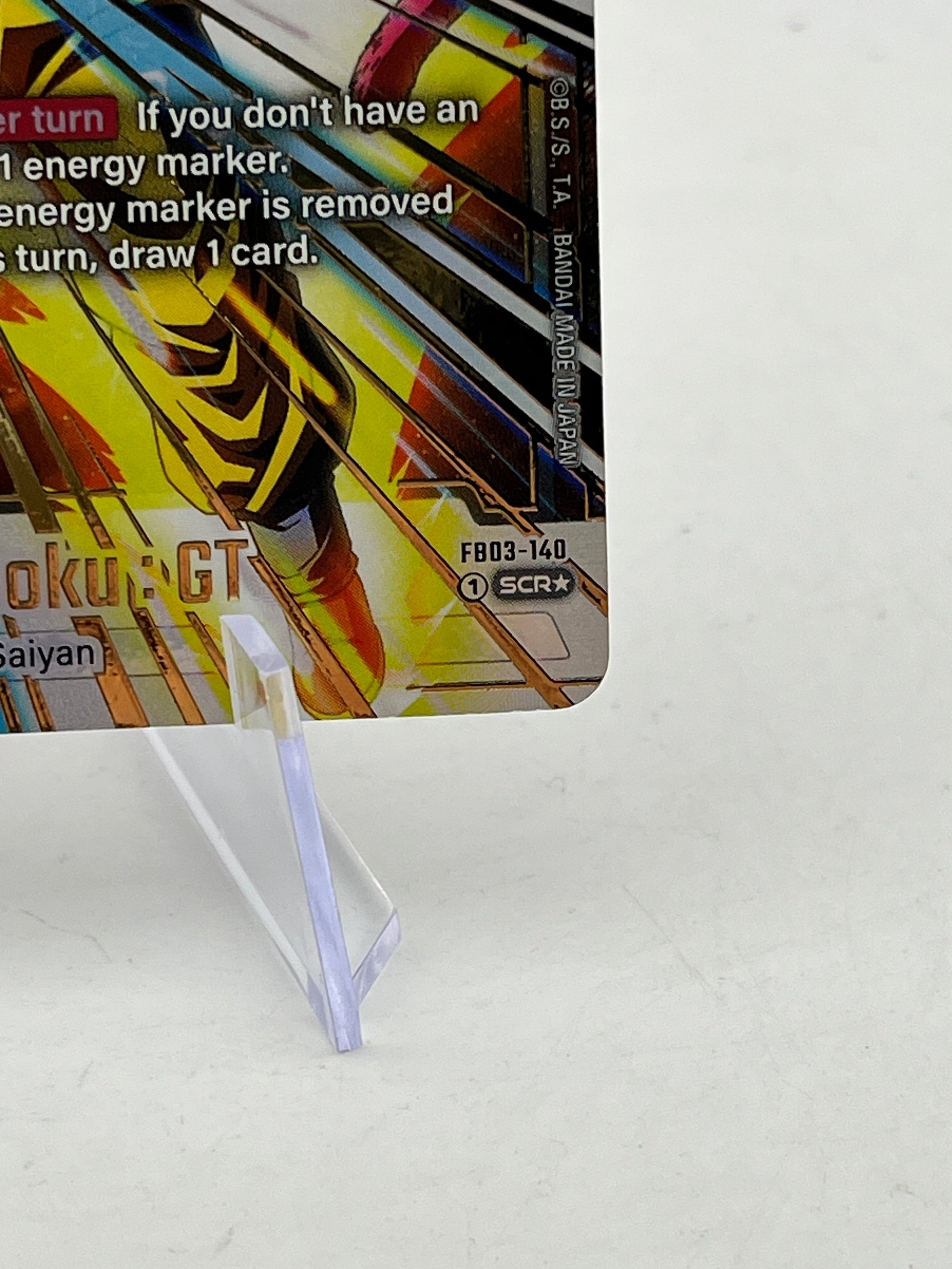 Son Goku: GT SCR FB03-140 [PAR] Dragon Ball Fusion World Raging Roar FRENLY BRICKS - Open 7 Days