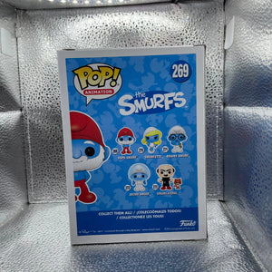 Pop Animation! Smurfs : Papa Smurf Vinyl Figure by Funko #269 FRENLY BRICKS - Open 7 Days