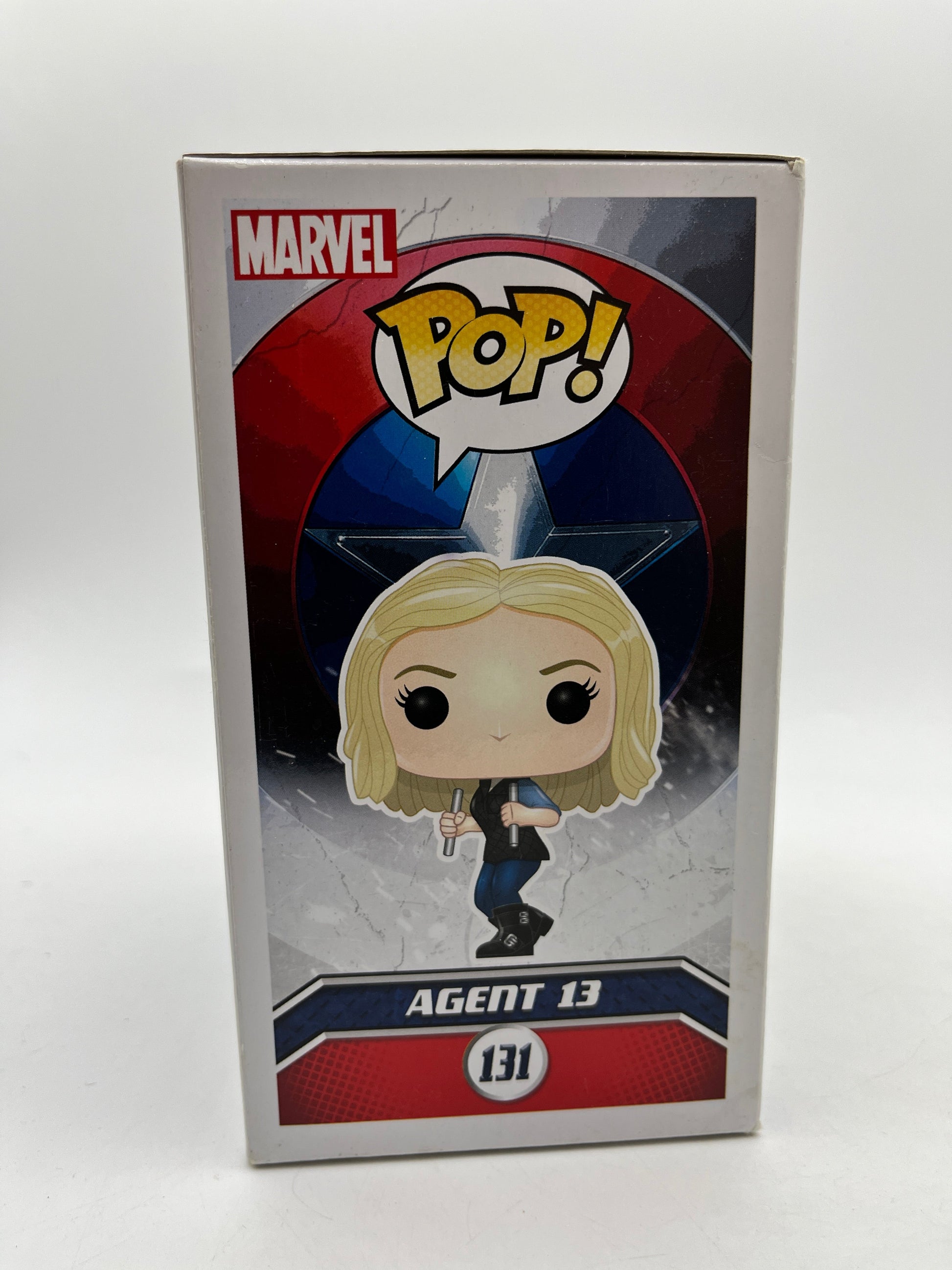 Funko POP! Marvel Captain America Civil War Agent 13 #131 - Vinyl Collectable FRENLY BRICKS - Open 7 Days