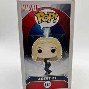 Funko POP! Marvel Captain America Civil War Agent 13 #131 - Vinyl Collectable FRENLY BRICKS - Open 7 Days