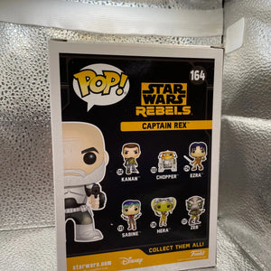 Funko Pop! Star Wars Rebels Captain Rex #164 Smuggler's Bounty Exclusive Vaulted FRENLY BRICKS - Open 7 Days